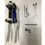 Monorim Genuine Suspension Upgrade For Xiaomi M365/ 1s/ Pro/ Pro2/ Lite Electric Scooter -  White Blue (M0-WB)