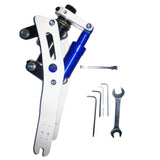 Monorim Genuine Suspension Upgrade For Xiaomi M365/ 1s/ Pro/ Pro2/ Lite Electric Scooter -  White Blue (M0-WB)