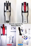 Monorim Genuine Suspension Upgrade For Xiaomi M365/ 1s/ Pro/ Pro2/ Lite Electric Scooter - Black Open Coil (M1)